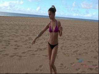 Ladies of A.T.K., take a trip to Hawaii's Grand Canyon.   Caucasian firm tits, huge labia, painted t